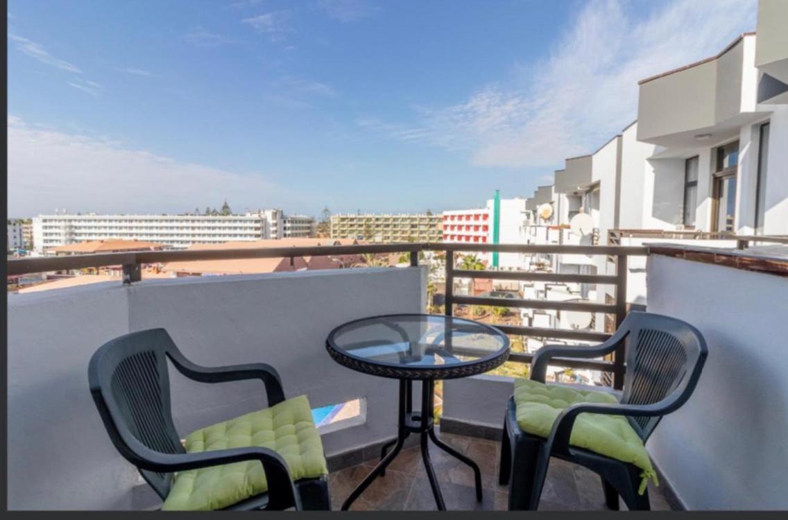 Apartamento En Playa Del Ingles Cc Yumbo 马斯帕洛马斯 外观 照片